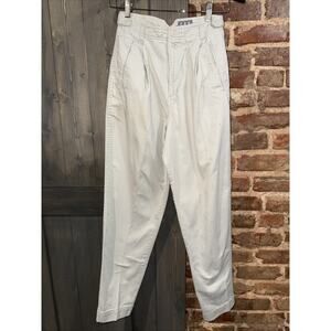 Gap Vintage 90’s 2 Button High Waist Khaki Pants Size 7/8 Women's 100% Cotton